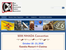 Tablet Screenshot of nmada.org